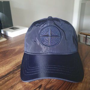Stone Island Hat - Navy Nylon